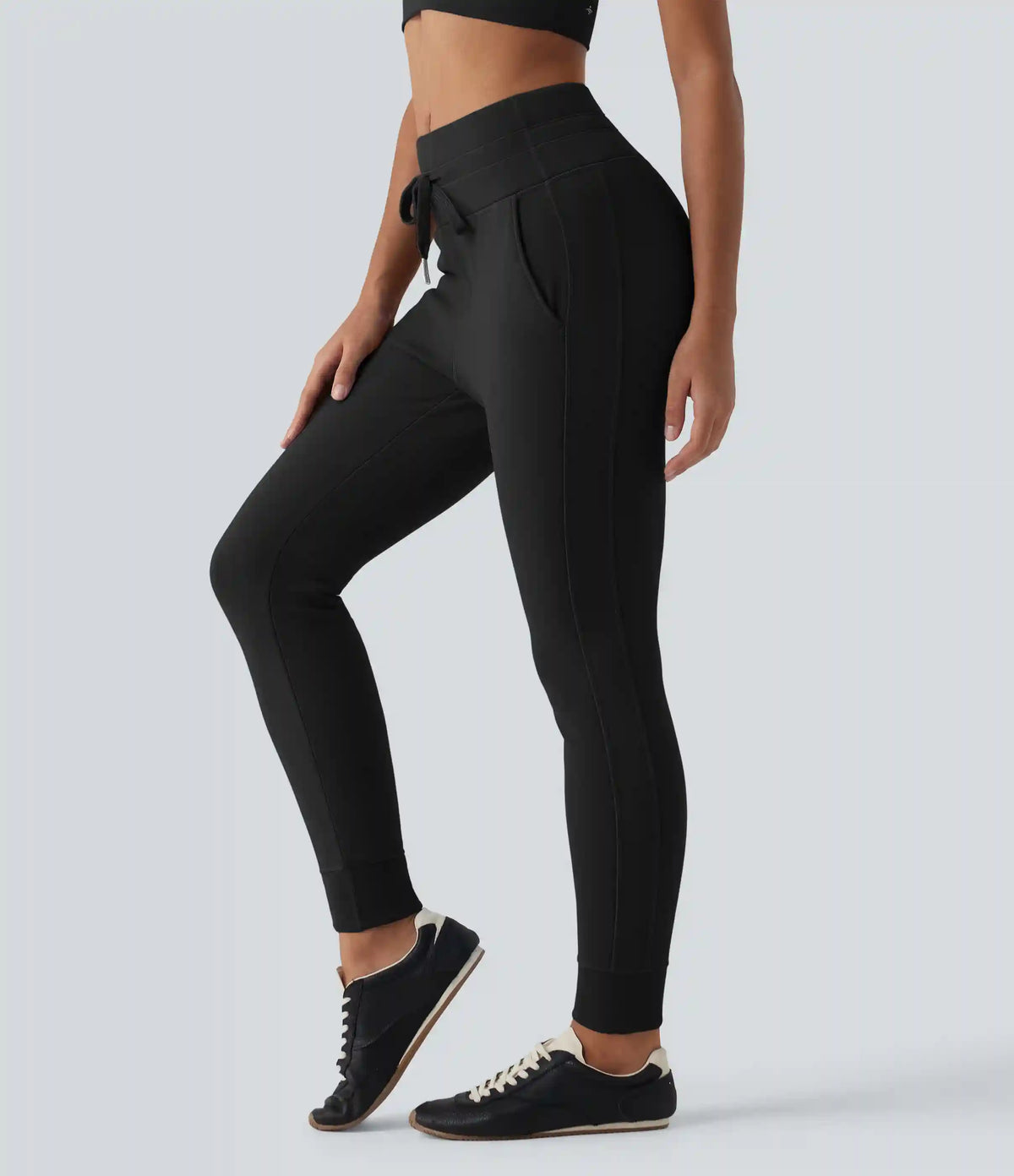 SoftlyZero™ High Waisted Slim Fit Fleece Yoga Jogger with Pockets