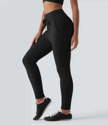 SoftlyZero™ High Waisted Slim Fit Fleece Yoga Jogger with Pockets