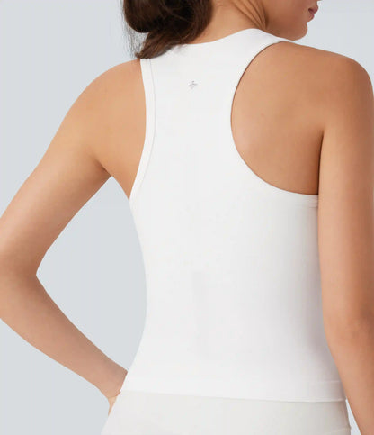 OneForm Seamless Flow Racerback Built-in Bra Yoga Tank Top