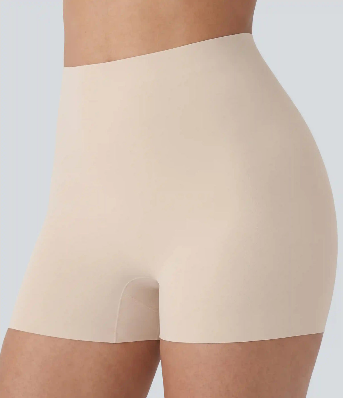 Plus Size High Stretch High Waisted Lounge Smooth Boy Shorts