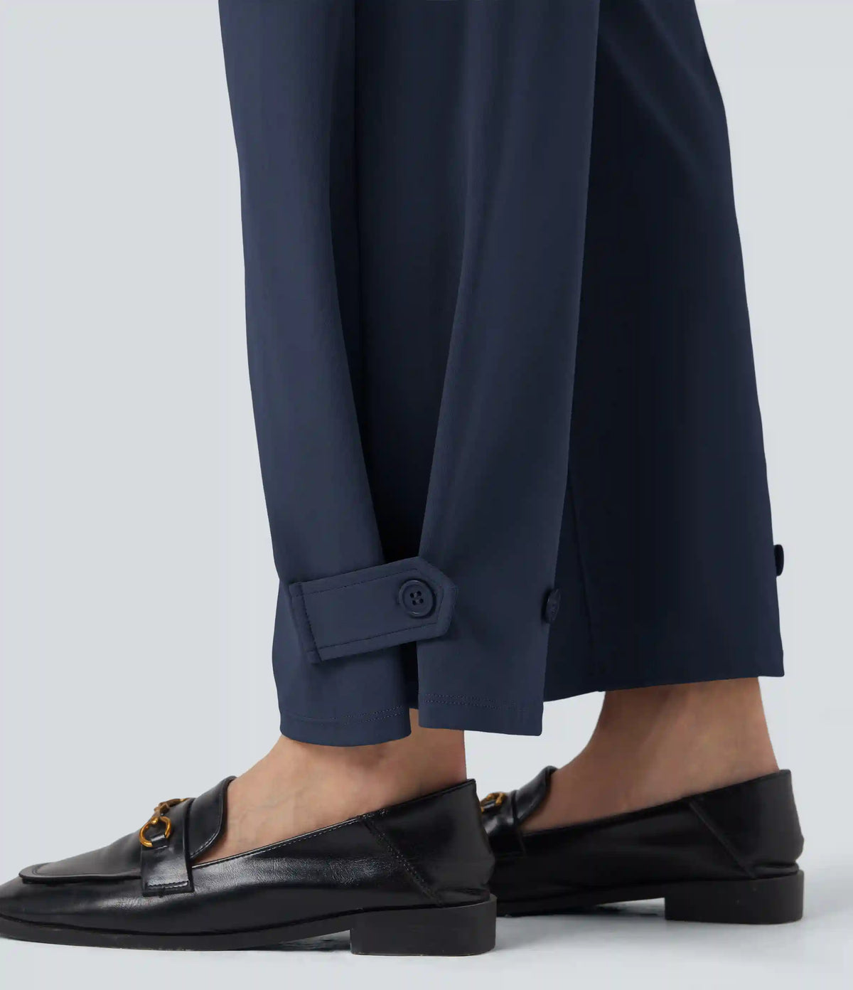 Halara Flex™ DayStretch Mid Rise Adjustable Pant Width Work Tapered Pants with Pockets