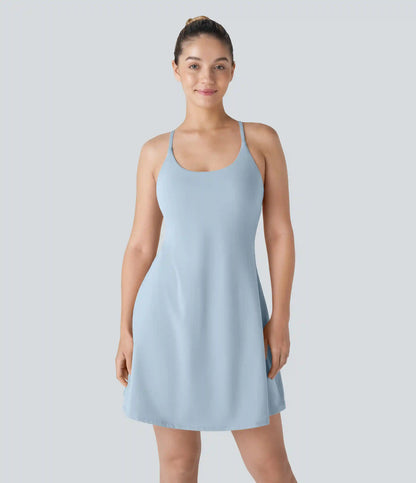 SoftlyZero™ Plush Backless Active Dress-Longer Length-Easy Peezy Edition