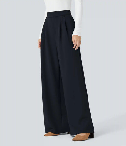 Halara Flex™ High Waisted Pocket Wide Leg Work Pants