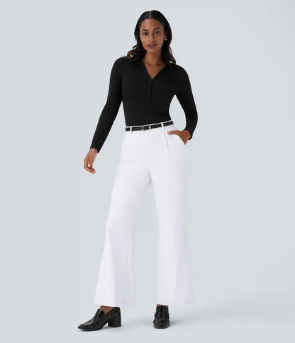 Halara Flex™ DayStretch High Waisted Pocket Work Flare Pants