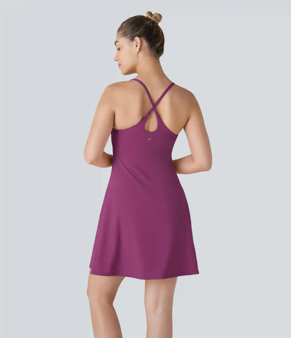 SoftlyZero™ Plush Backless Active Dress-Longer Length-Easy Peezy Edition