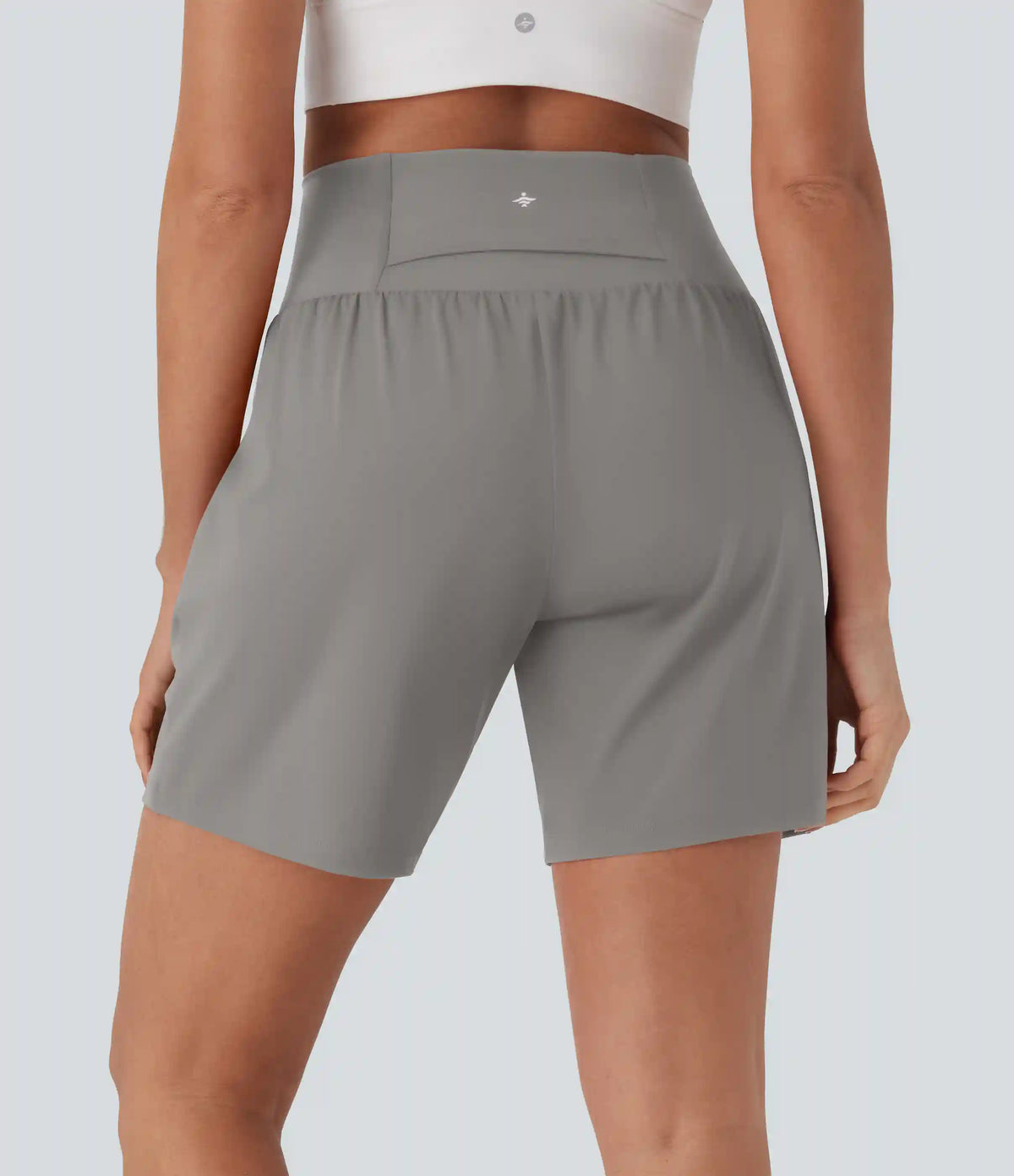 SoftlyZero™ Airy Super High Waisted 2-in-1 InstantCool Yoga Shorts 7" with Pockets