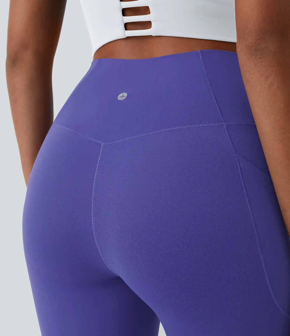 SoftlyZero™ Crossover Pocket Plain Leggings