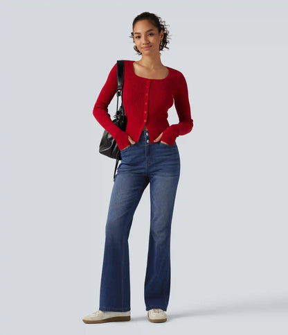 Halara Flex™ High Waisted Bootcut Jeans with Pockets