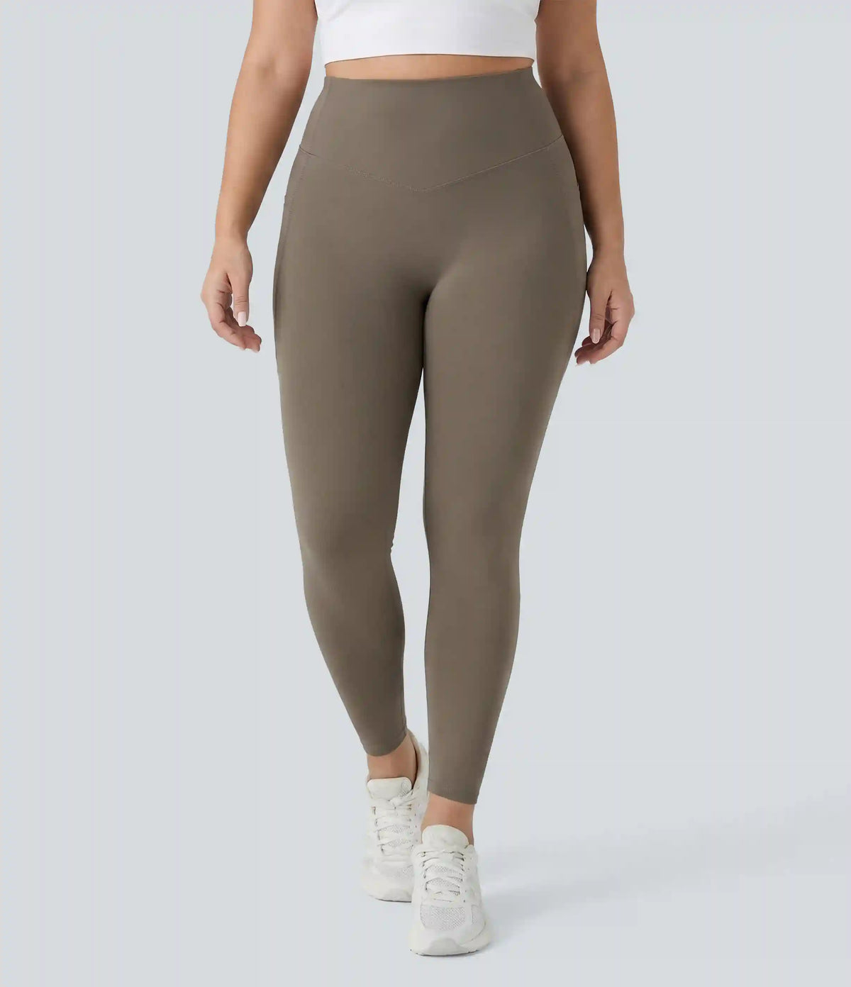 Plus Size Halara UltraSculpt™ High Waisted Butt Lifting Tummy Control Shaping Training Leggings with Pockets