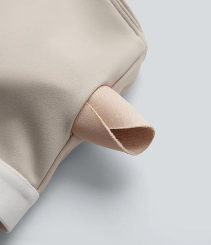 Underarm Smoothing V Back Built-in Bra Workout Tank Top
