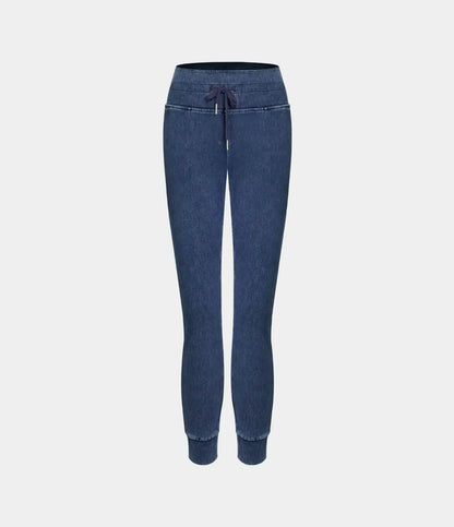 Halara Flex™ High Waisted Drawstring Pocket Washed Casual Jeans