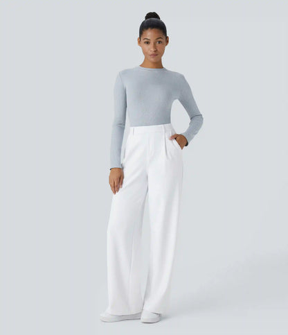 Halara Flex™ DayStretch High Waisted Pocket Straight Leg Work Pants