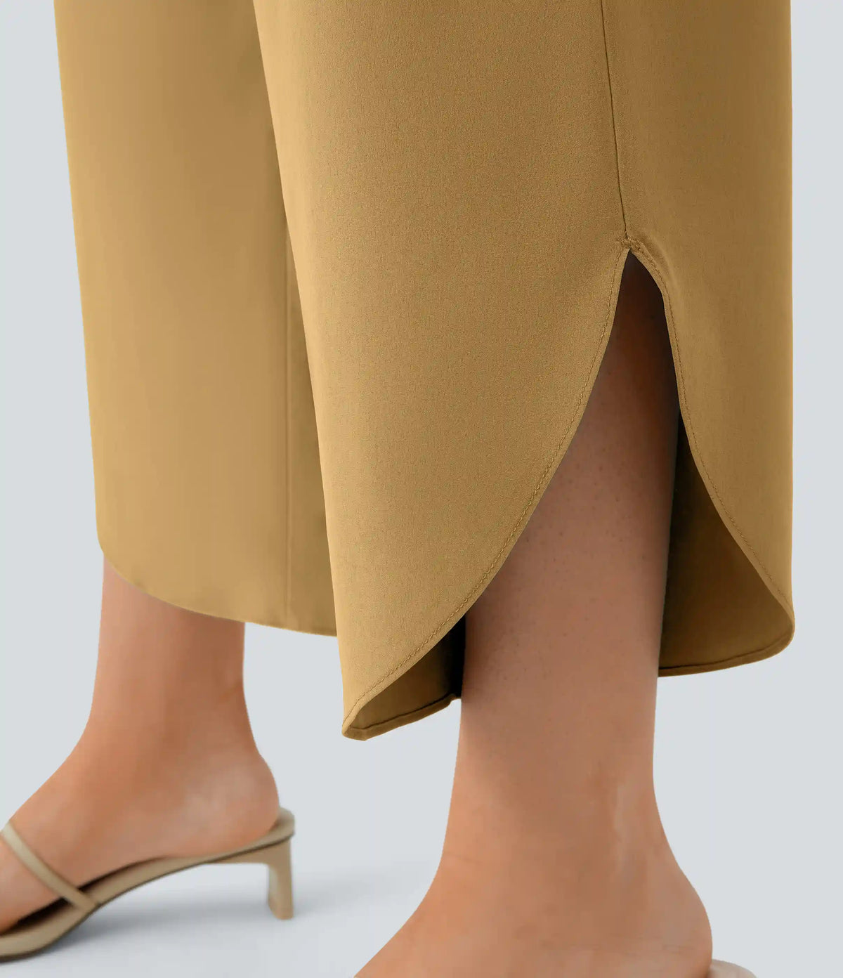 Breezeful™ High Waisted Crossover Quick Dry Resort Pants with Pockets