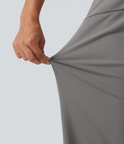 Halara Flex™ Mid Rise Wide Leg Work Pants with Pockets