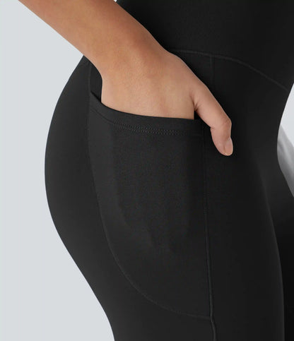 SoftlyZero™ Plush Thermal High Waisted Pocket Skinny 7/8 Yoga Leggings
