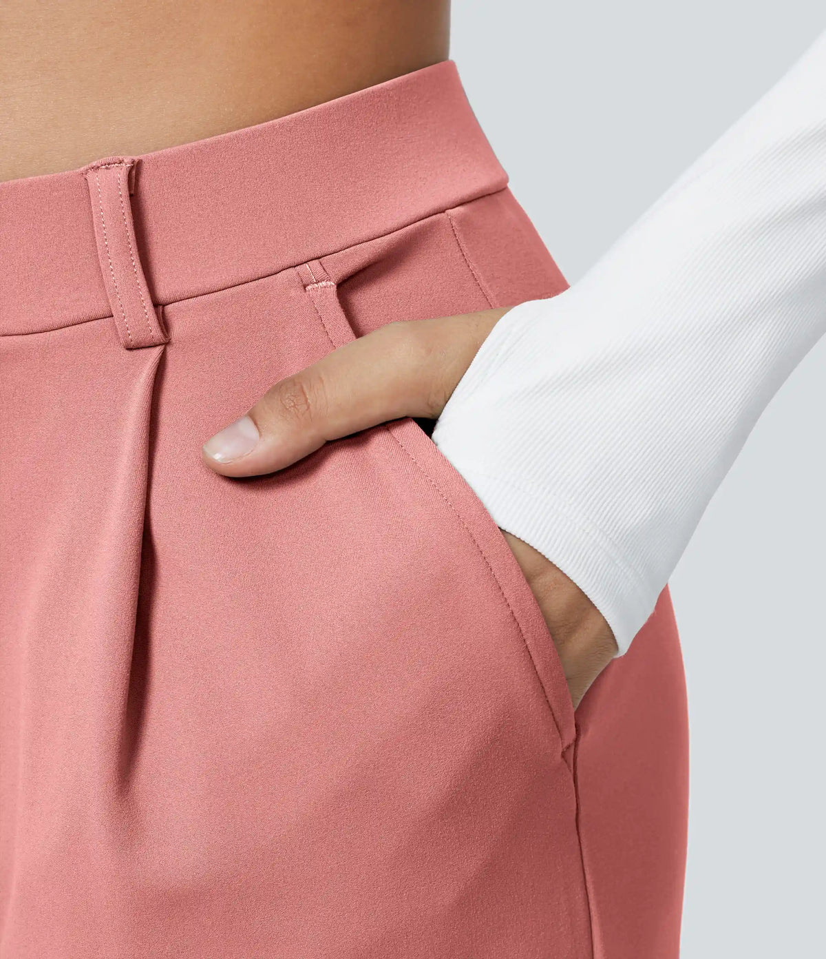 Halara Flex™ DayStretch High Waisted Pocket Straight Leg Work Pants