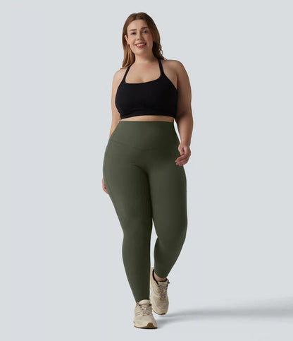 Halara UltraSculpt™ High Waisted Tummy Control Pocket Shaping Training Plus Size Leggings