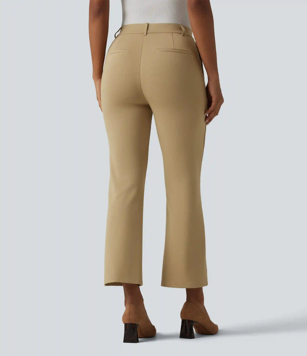 Halara Flex™ Mid Rise Work Bootcut Pants with Pockets