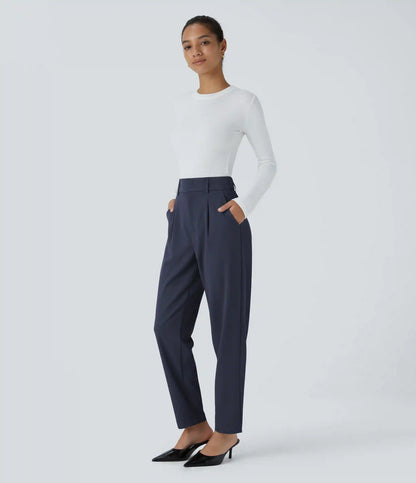 Halara Flex™ High Waisted Pocket Solid Work Tapered Pants