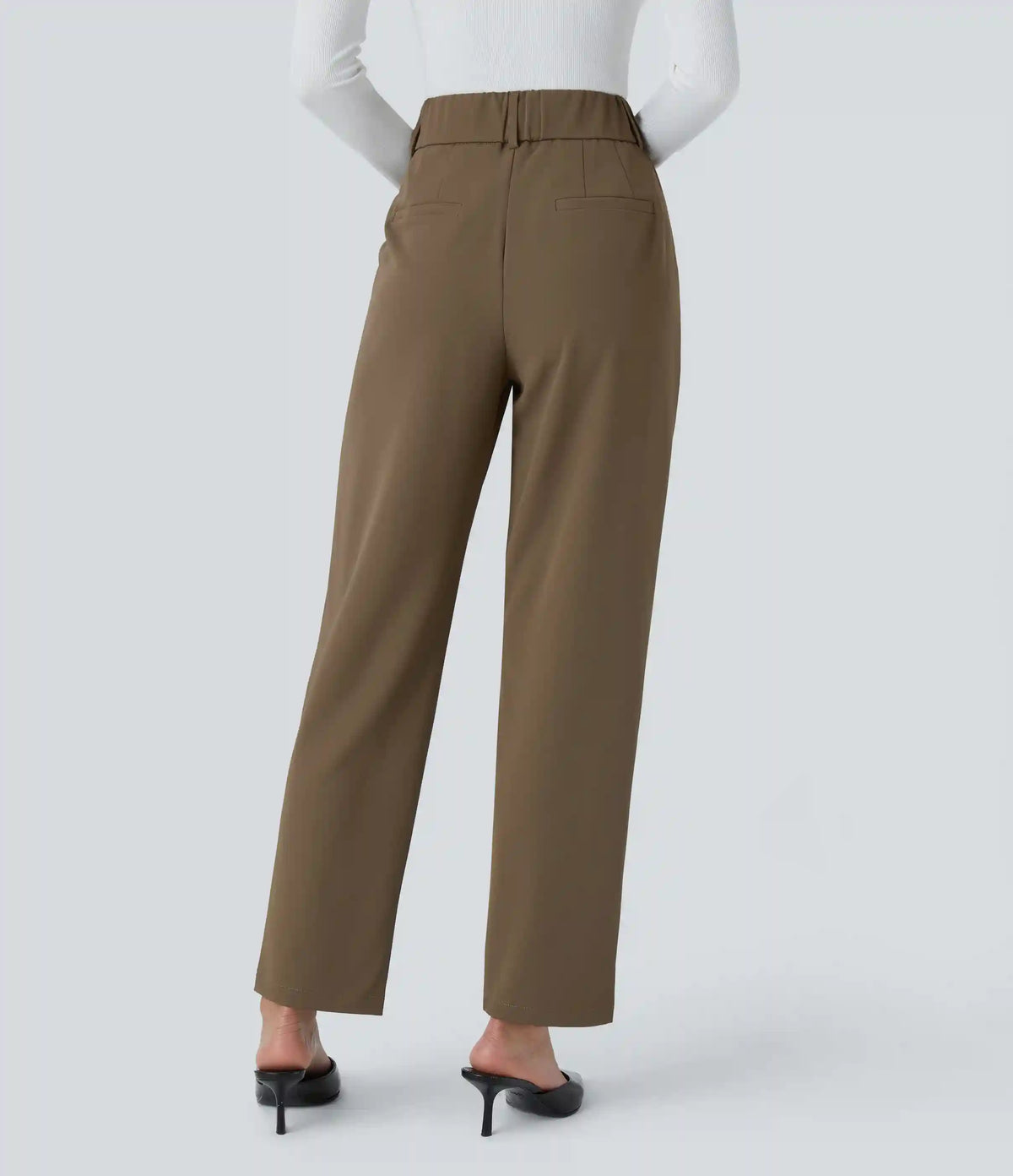 Halara Flex™ High Waisted Pocket Solid Work Tapered Pants