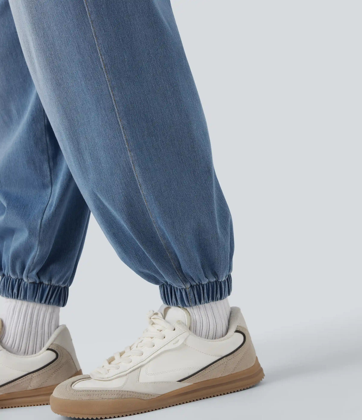 Halara Flex™ Mid Rise Drawstring Casual Sweatpants Jeans with Pockets