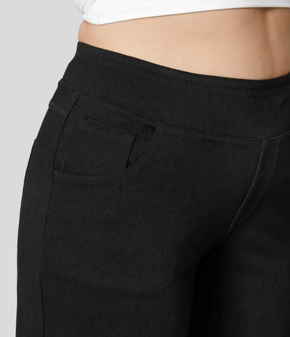 Halara Flex™ High Waisted Pockets Baggy Wide Leg Loose Casual Plus Size Jeans