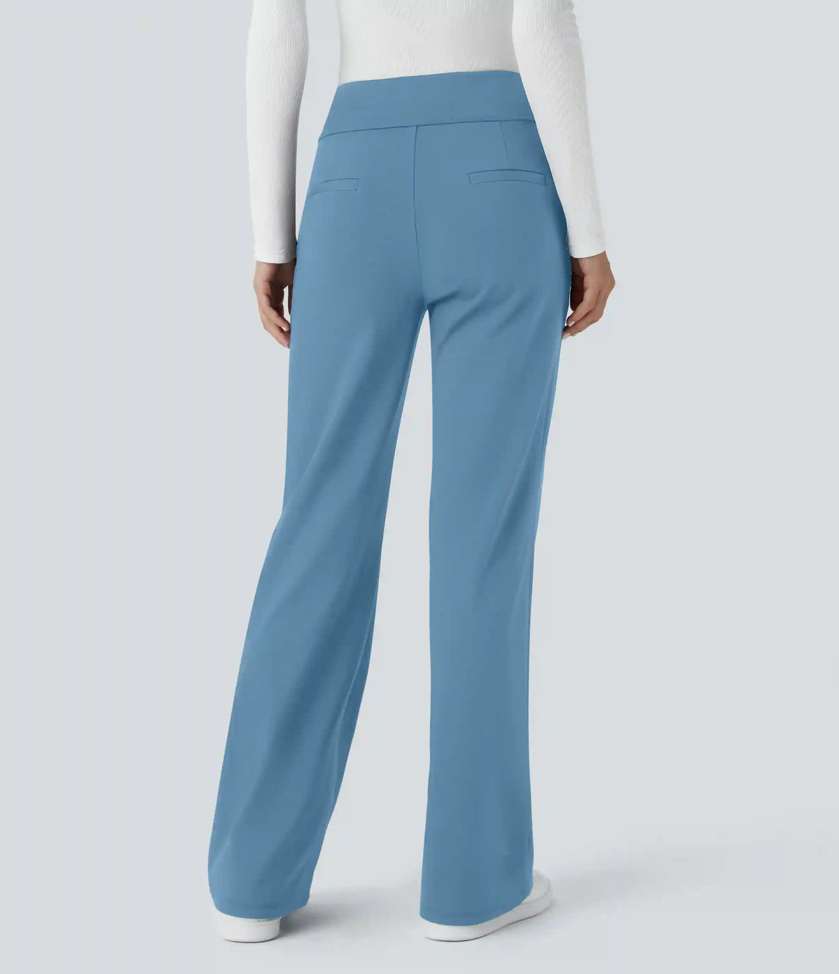 Halara Flex™ DayStretch Mid Rise Side Zipper Pocket Work Flare Pants