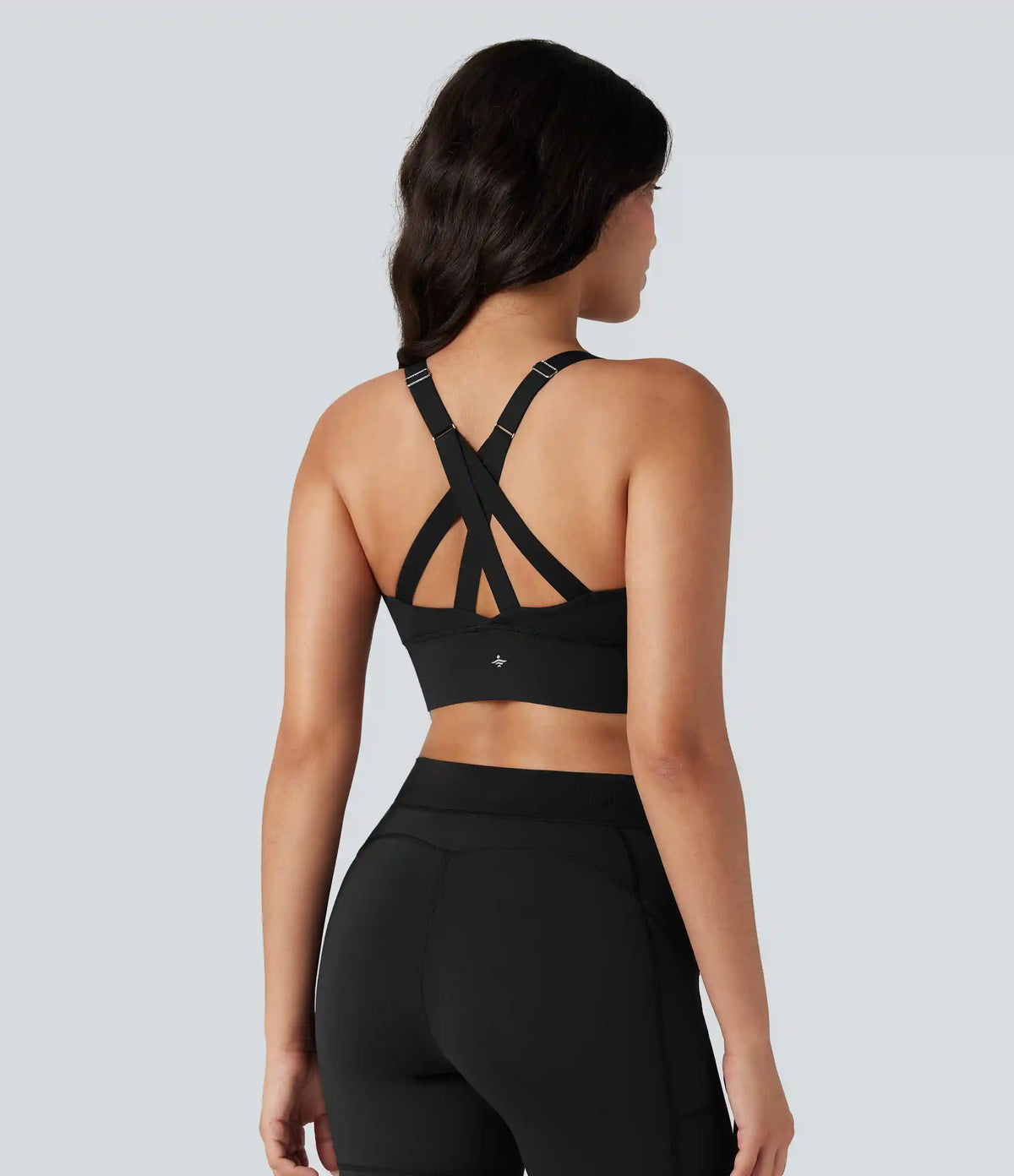 SpeedWave™ Medium Support Push Up Zipper Adjustable Buckle Quick Dry Running Sports Bra DD-F Cups