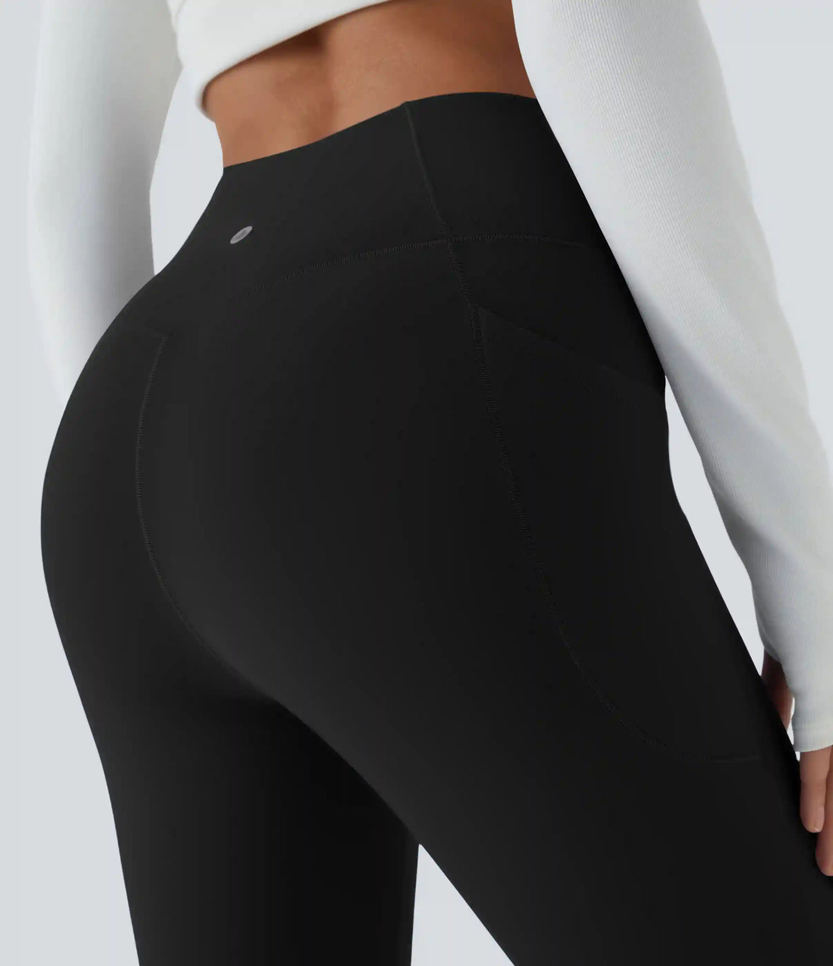 SoftlyZero™ Plush Thermal High Waisted Pocket Skinny 7/8 Yoga Leggings