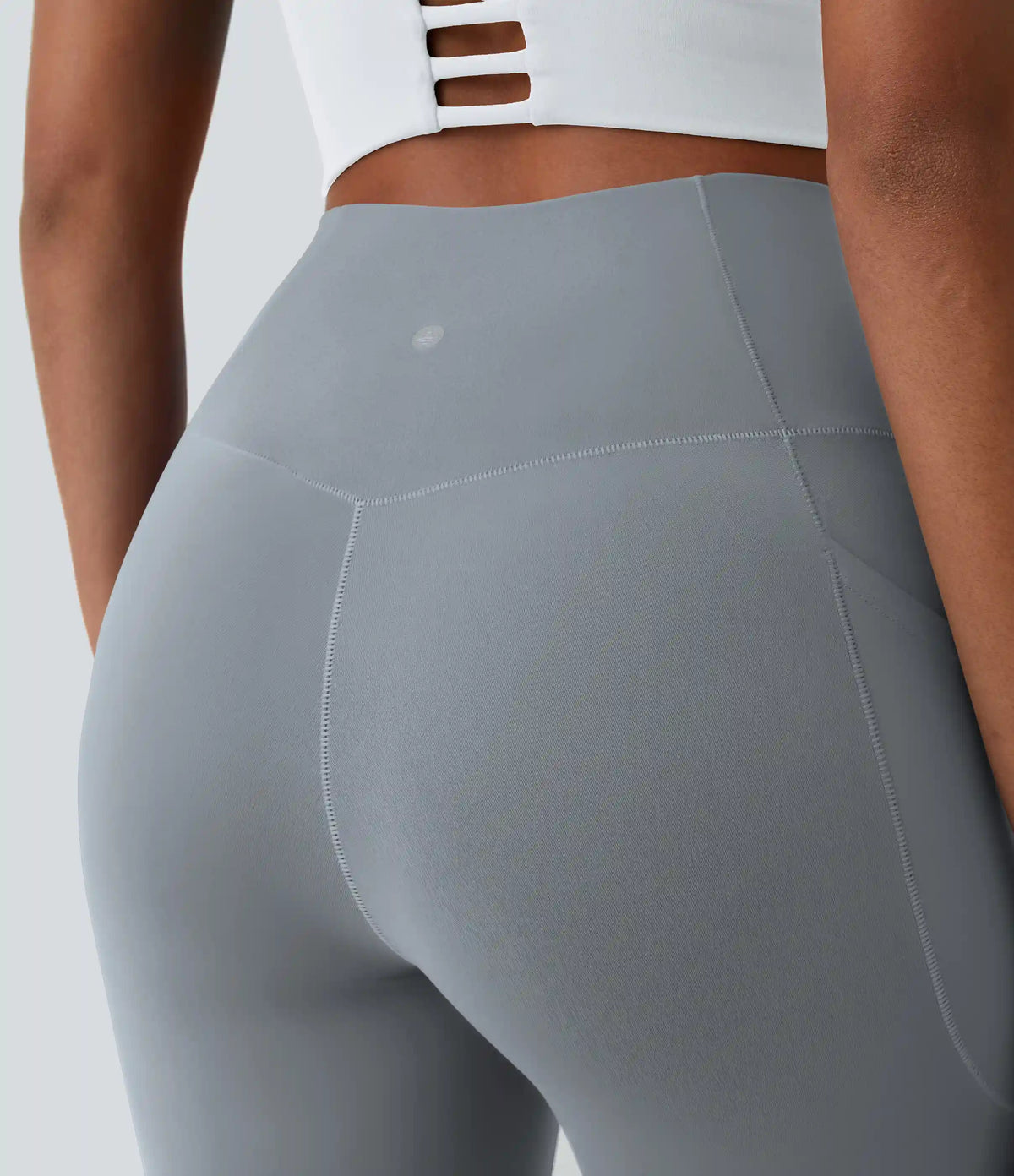 SoftlyZero™ Crossover Pocket Plain Leggings