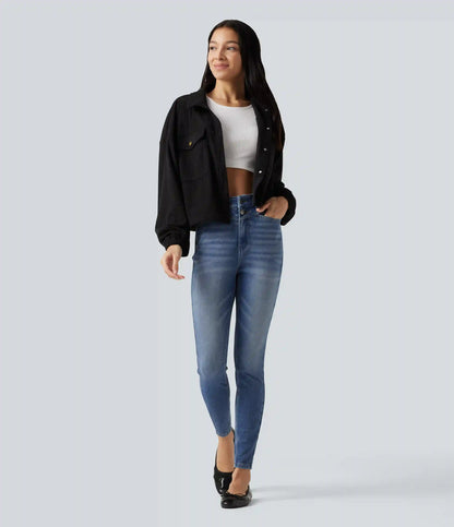 Halara Flex™ High Waisted Skinny Casual Jeans with Pockets