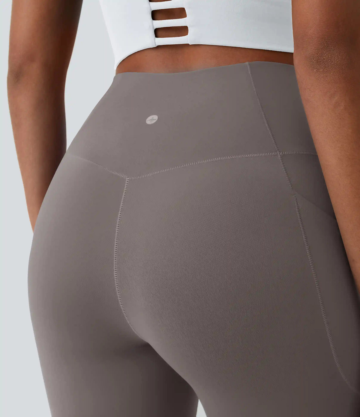 SoftlyZero™ Crossover Pocket Plain Leggings