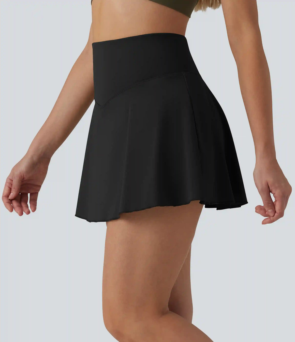 Softlyzero™ Airy High Waisted Tummy Control 2-in-1 InstantCool Mini Tennis Skirt with Pockets