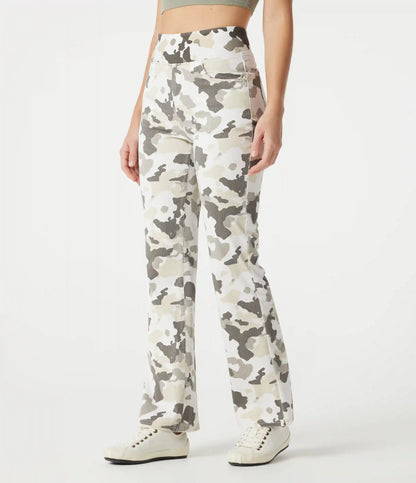 Halara Flex™ High Waisted Camo Bootcut Casual Jeans with Pockets