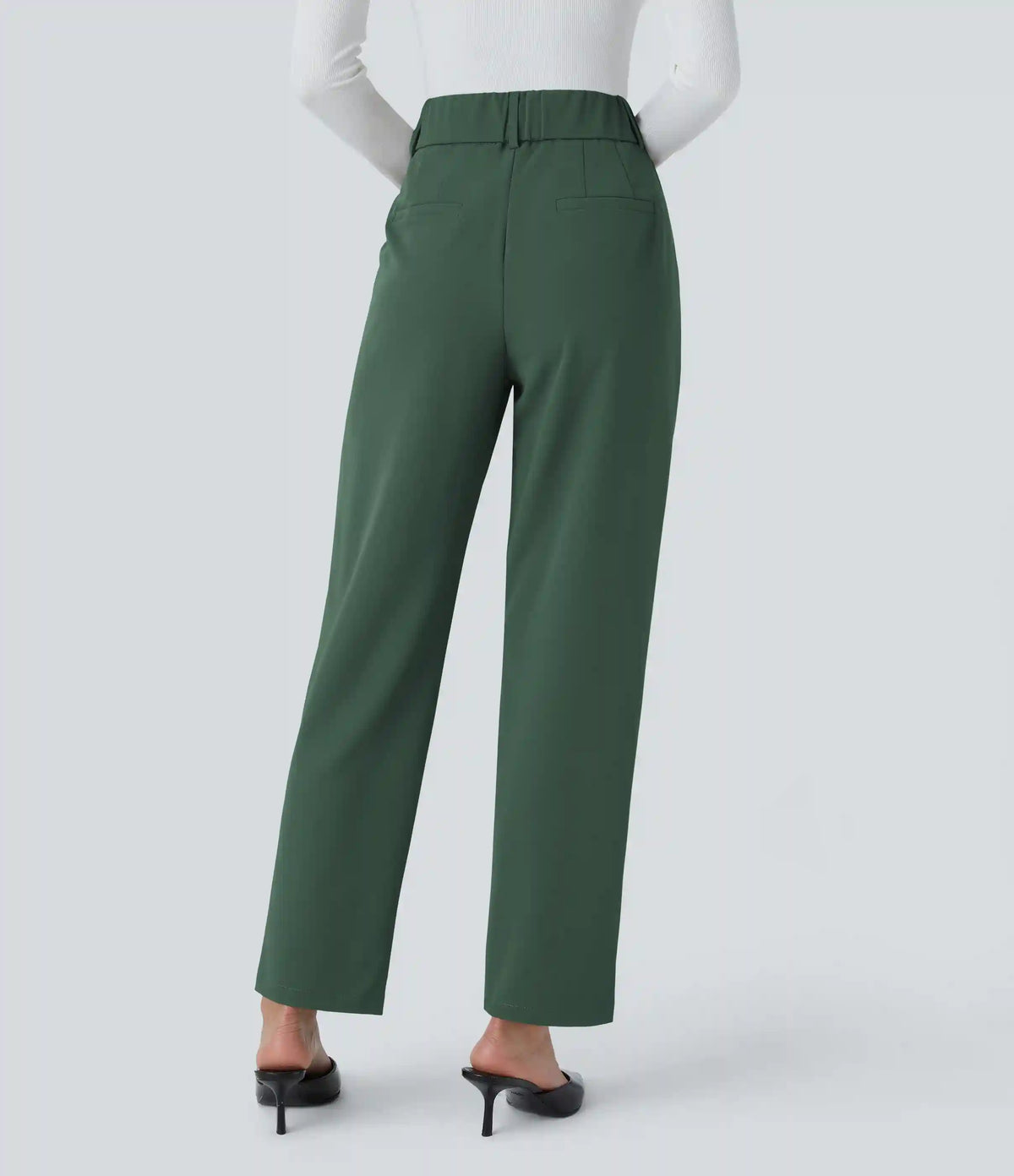 Halara Flex™ High Waisted Pocket Solid Work Tapered Pants