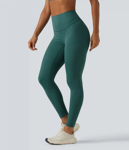High Waisted Skinny Running Leggings with Pocket