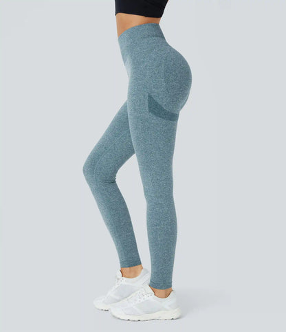 OneForm Seamless Flow High Waisted Booty Scrunch Leggings