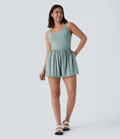 Pocket 2-in-1 Romper-Easy Peezy Edition
