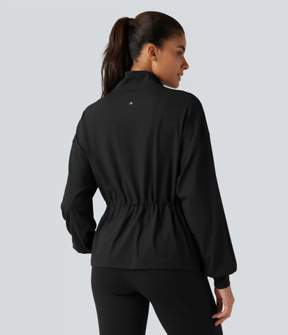 SoftlyZero™ High Neck Long Sleeve Yoga Jacket