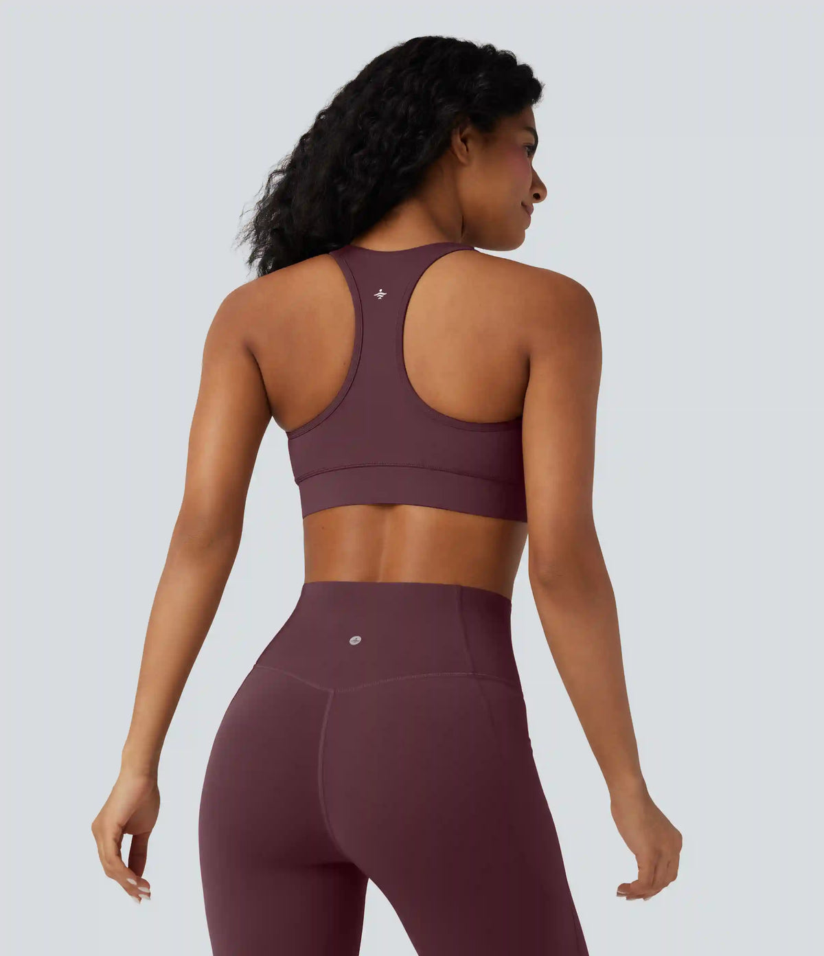 Halara UltraSculpt™ Light Support V Neck Racerback Workout Sports Bra