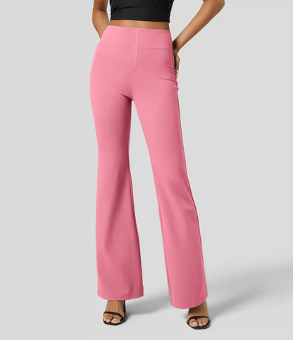Halara Flex™ High Waisted Back Side Pocket Slight Flare Work Pants