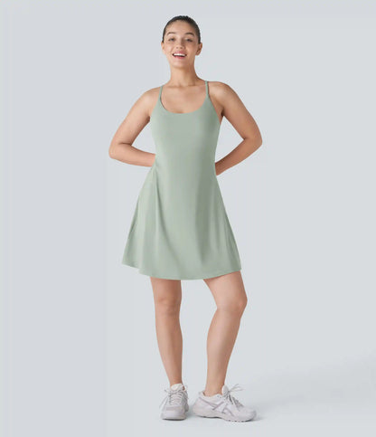 SoftlyZero™ Plush Backless Active Dress-Longer Length-Easy Peezy Edition