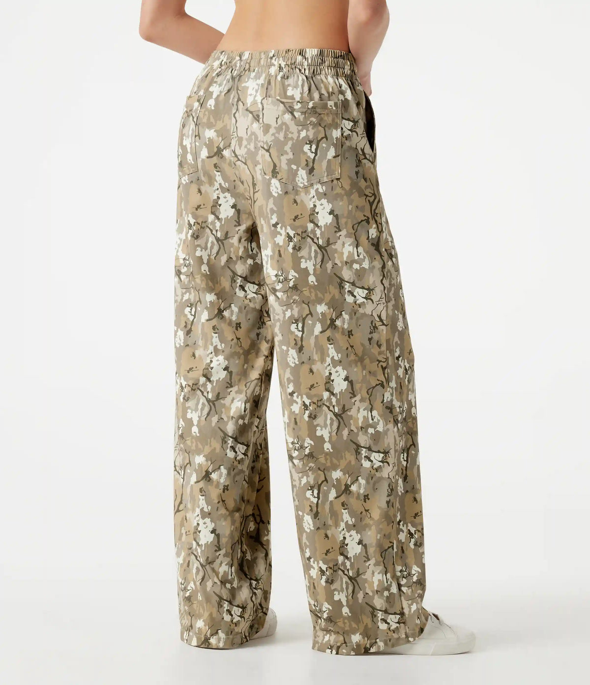 Halara UltraSculpt™ Camo Print Mid Rise Drawstring Running Baggy Pants with Pockets