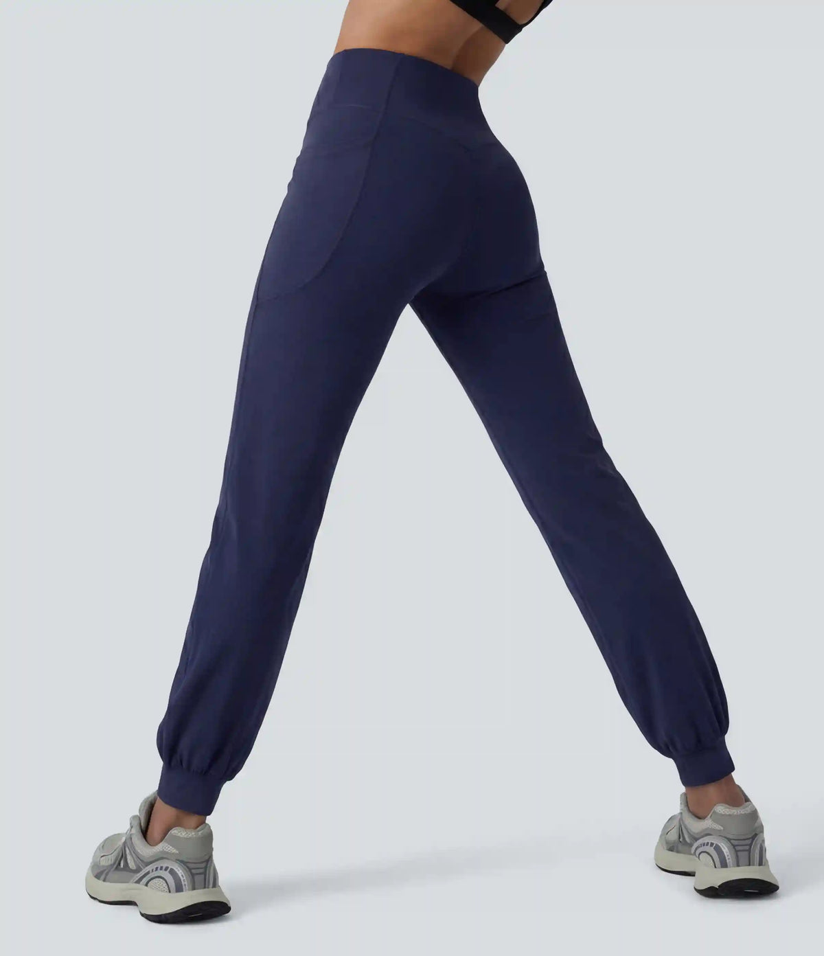 SoftlyZero™ High Waisted Crossover Dance Joggers with Pockets