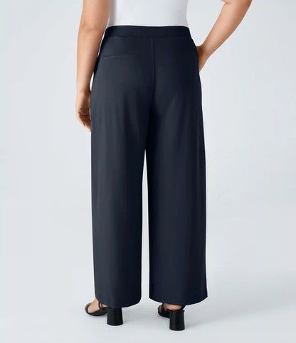Halara Flex™ DayStretch High Waisted Pocket Straight Leg Work Plus Size Pants