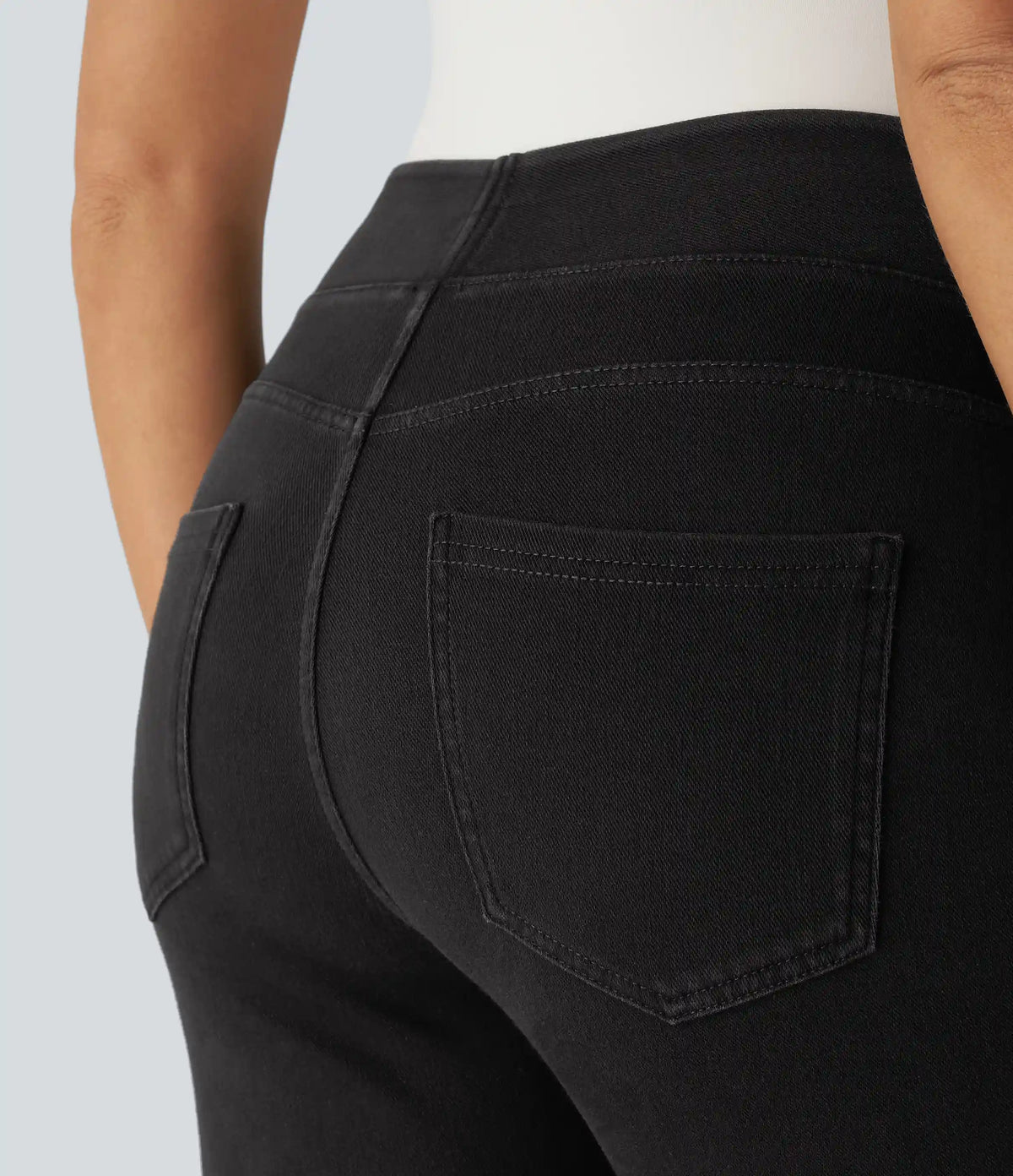Halara Flex™ High Waisted Pockets Straight Leg Work Jeans