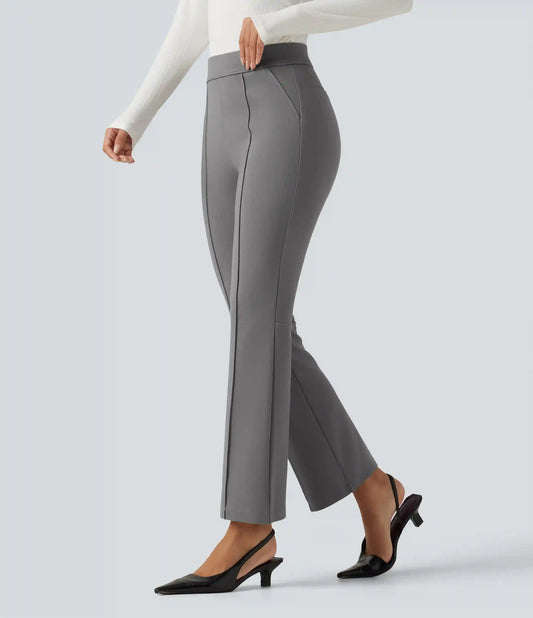 Halara Flex™ High Waisted Pintuck Bootcut Work Pants with Pockets