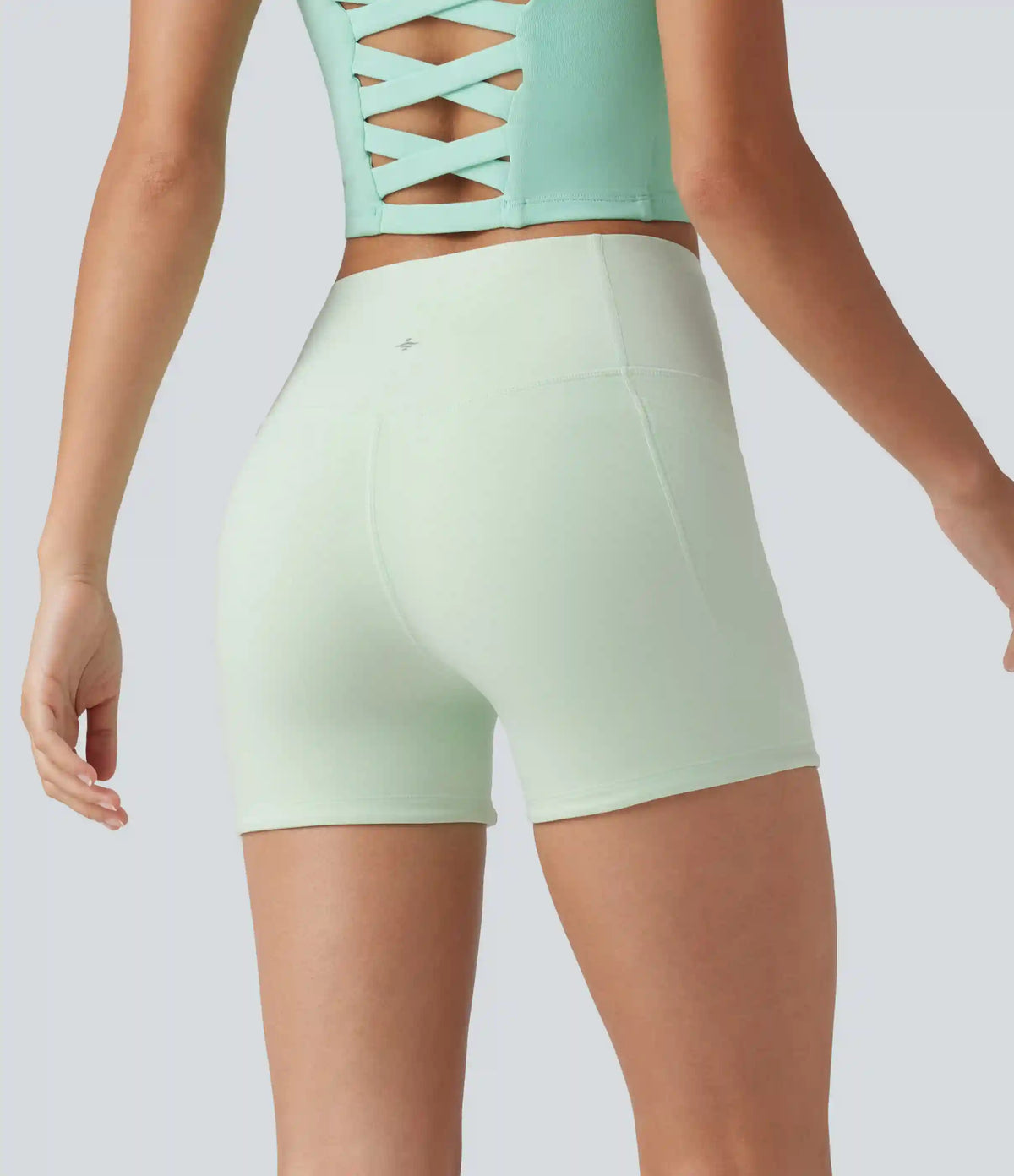 Halara UltraSculpt™ High Waisted Tummy Control Shaping Training Biker Shorts 3'' with Pockets