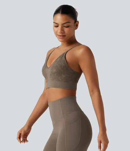 OneForm Seamless Flow Low Support Yoga Sports Bra