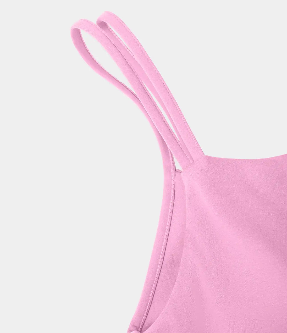 SoftlyZero™ Plush Double Straps 2-Piece Pocket Slip Dance Active Dress A-D Cups